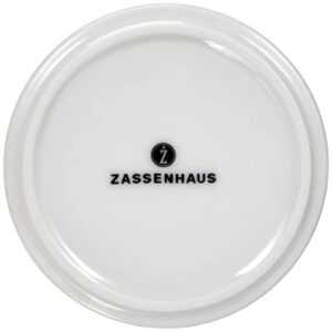 Zassenhaus Porcelain Mill Coasters/Trivets, Set of 2, White