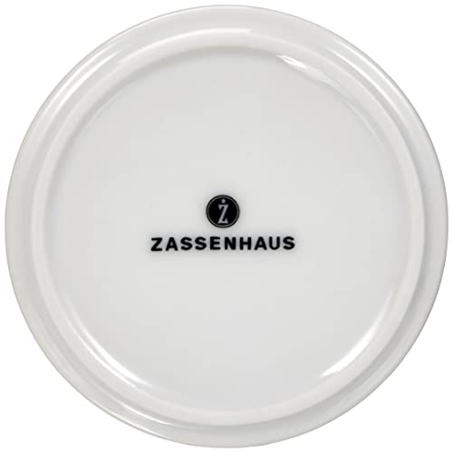 Zassenhaus Porcelain Mill Coasters/Trivets, Set of 2, White