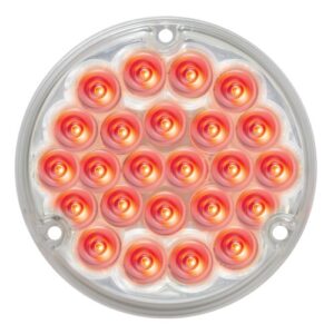 gg grand general 76153 red 4" 24-led stop/turn/tail load light