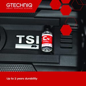 Gtechniq - C4 Permanent Trim Restorer - Restores Faded Trim to New Condition; Exceptionally Thin Optically Clear Film, Protective Durable Coating for Up to 2 Years (15 milliliters)