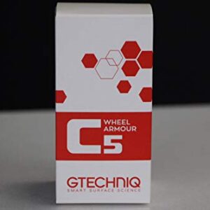 Gtechniq - C5 Wheel Armour - Long Term Protection for Wheels and Rims (1-2 Years), Repels Brake Dust and Contaminants, Safe on Brake Calipers, Withstands Temperatures up to 1112F (30 milliliters)