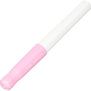 Pilot Kakuno Fine-Nib Fountain Pen, White Body Soft Pink Cap (FKA-1SR-SPF)