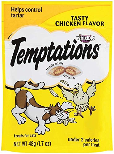 Temptations Classic Treats For Cats Tasty Chicken Flavor 1.7 Ounces