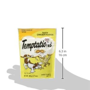 Temptations Classic Treats For Cats Tasty Chicken Flavor 1.7 Ounces