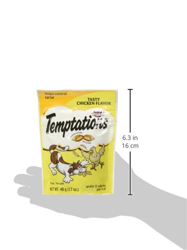 Temptations Classic Treats For Cats Tasty Chicken Flavor 1.7 Ounces