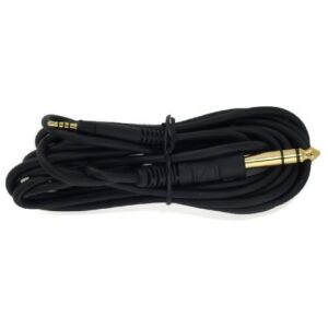 genuine replacement cable for sennheiser hd518 hd558 hd598 hd598cs hd598se hd598sr headphones with 1/4" 6.3mm plug