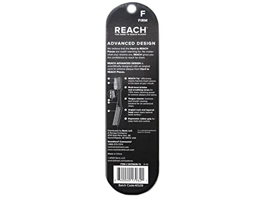 Reach Adv Toothbrush Firm Size 3ct