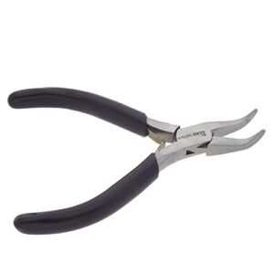 The Beadsmith Bent Chain-Nose Pliers for Crafting and Repair, Jewelry Making Supplies