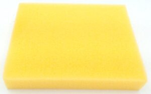 bissell foam filter - yellow #1600304