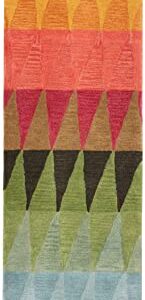 Momeni Rugs Delhi Collection Area Rug, 2'3" x 8' - Runner, Multicolor Red