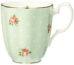 royal albert polka rose vintage mug
