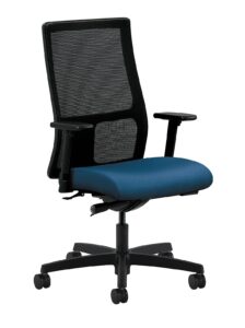 hon ignition series mid-back work chair - mesh computer chair for office desk, regatta (hiwm2)