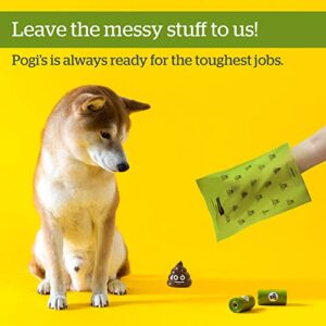 Pogi’s Dog Poop Bags - 30 Rolls (450 Doggie Poop Bags) - Leak-Proof Dog Waste Bags - Scented, Ultra Thick, Extra Large Poop Bags for Dogs