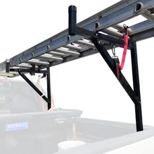 MaxxHaul 70233 Heavy Duty Ladder Rack. , Black