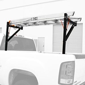 MaxxHaul 70233 Heavy Duty Ladder Rack. , Black