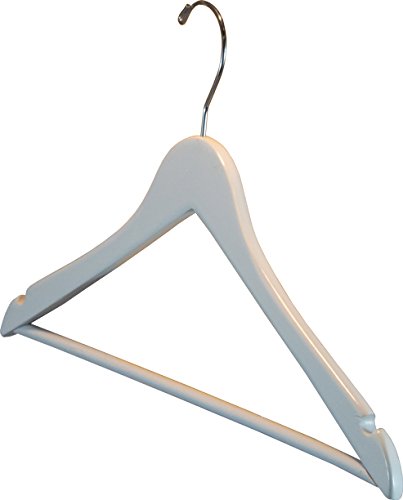 The Great American Hanger Company White Suit Clothes Hanger