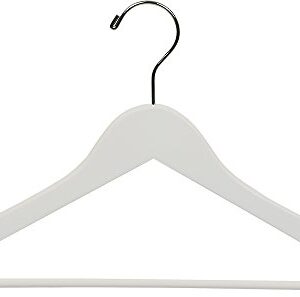 The Great American Hanger Company White Suit Clothes Hanger