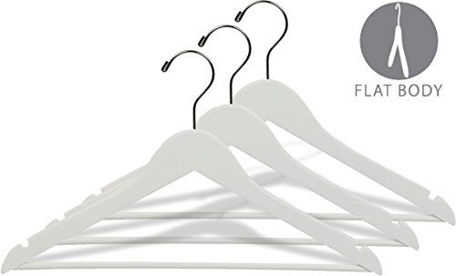 The Great American Hanger Company White Suit Clothes Hanger