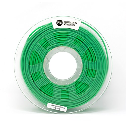 Gizmo Dorks 1.75mm PLA Filament 1kg / 2.2lb for 3D Printers, Green Grass