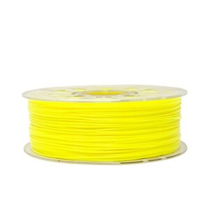 Gizmo Dorks 3mm (2.85mm) ABS Filament 1kg / 2.2lb for 3D Printers, Fluorescent Yellow (UV Light)