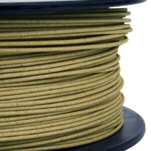 Gizmo Dorks 1.75mm Wood Filament 1kg for 3D Printers, Natural