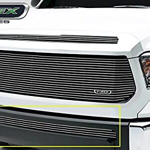 T-Rex Grilles 2014-2021 Tundra Billet Bumper Grille, Polished, 1 Pc, Overlay - PN #25964, black