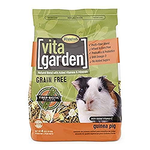 Higgins Vita Garden Guinea Pig Food, 4 Lbs, Large (466009)