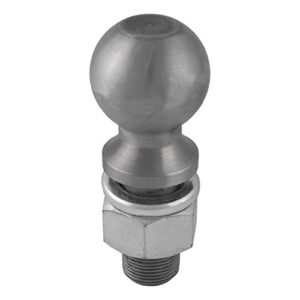 CURT 40085 Raw Steel Trailer Hitch Ball, 30,000 lbs, 2-5/16-Inch Diameter, 1-1/4 x 2-5/8-Inch Shank