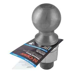 CURT 40085 Raw Steel Trailer Hitch Ball, 30,000 lbs, 2-5/16-Inch Diameter, 1-1/4 x 2-5/8-Inch Shank