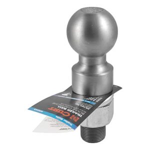 CURT 40086 Raw Steel Trailer Hitch Ball, 25,000 lbs, 2-5/16-Inch Diameter, 1-1/4 x 2-5/8-Inch Shank