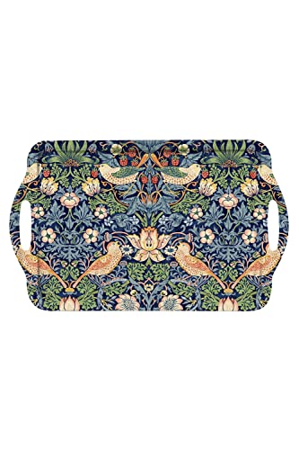 William Morris & Co Pimpernel Strawberry Thief Blue Large Tray, Multi-Colour