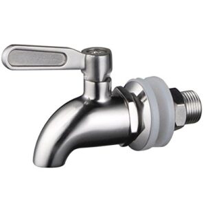 stainless works sss010 stainless steel beverage dispenser spigot (fits 5/8 inch opening)