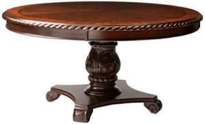 furniture of america evangelyn round dining table