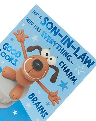 Cute Funny Son-In-Law Birthday Greeting Card Crackers Range Cards New