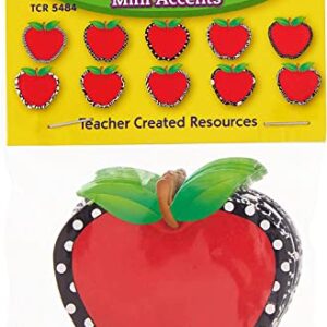 Teacher Created Resources Fancy Apples Mini Accents (5484)