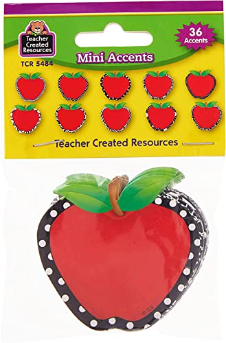 Teacher Created Resources Fancy Apples Mini Accents (5484)