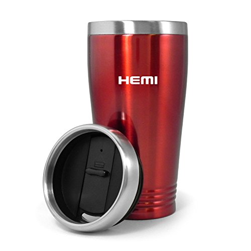 Dodge Ram Hemi Travel Mug Red