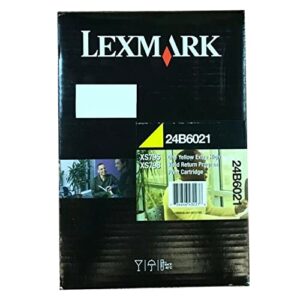 lexmark original toner cartridge - yellow