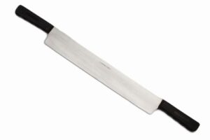 columbia cutlery double handled cheese knife - 15" blade length