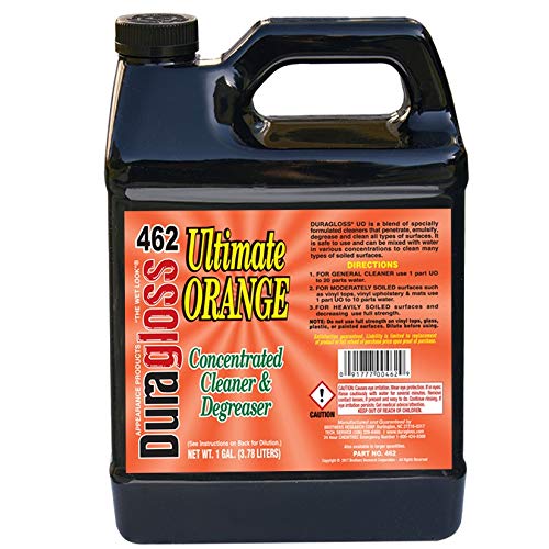 Duragloss 462 Ultimate Orange Concentrated Cleaner and Degreaser, 1 gallon, 1 Pack