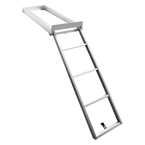 Extreme Max 3005.3434 Undermount Pontoon Ladder - 4-Step