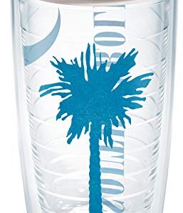 Tervis South Carolina Made in USA Double Walled Insulated Tumbler Travel Cup Keeps Drinks Cold & Hot, 16oz, Colossal