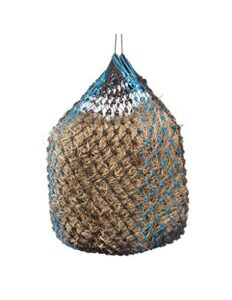 tough-1 deluxe slow feed multi-tone hay net tur/bk