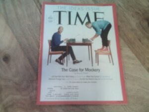 time magazine, march 24, 2014-the ideas issue-the case for mockery