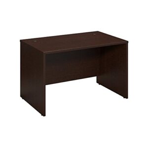 bush business furniture series c 48w x 30d shell desk in mocha cherry