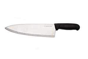 10" columbia cutlery commercial chef knife black handle