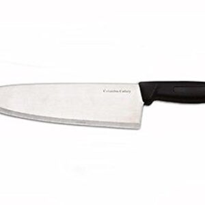 10" Columbia Cutlery Commercial Chef Knife Black Handle