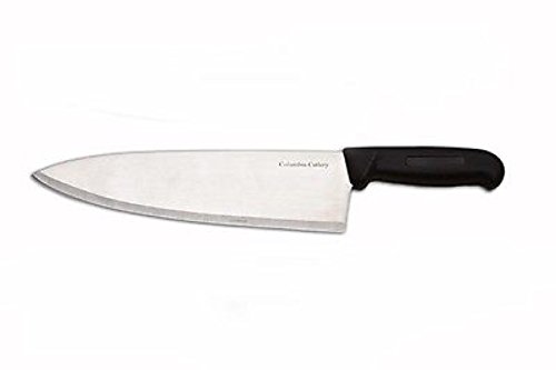 10" Columbia Cutlery Commercial Chef Knife Black Handle