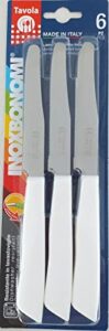 italian knives 6 pack (white)