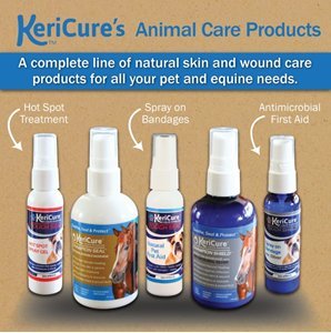 KeriCure 4 oz Champion Seal Spray on Liquid Bandage for Horses/Large Animals